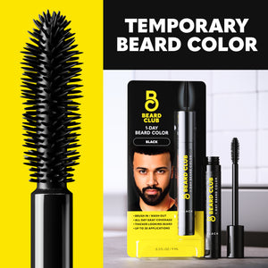 1-Day Beard Color - Black