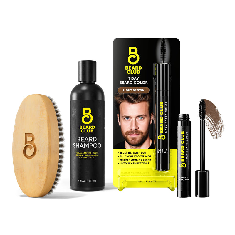 Beard Color Kit - Light Brown