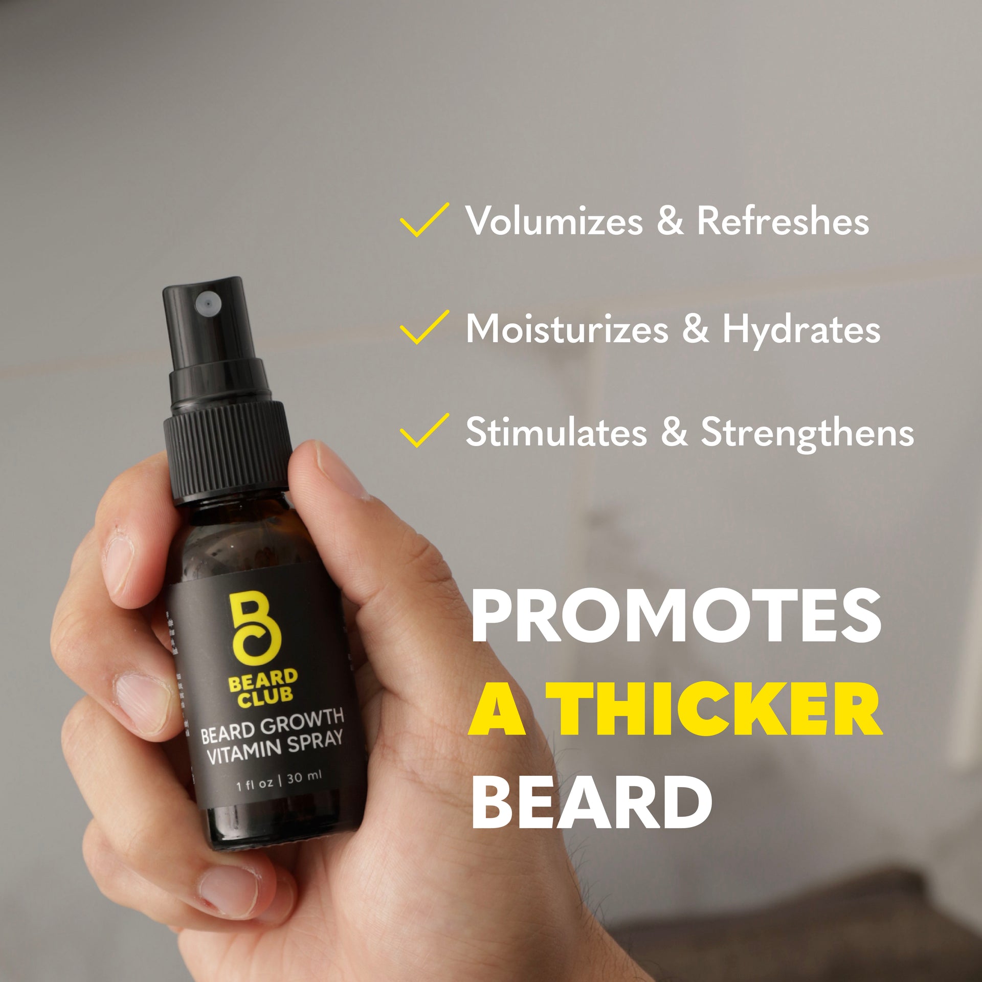 Beard Growth Vitamin Spray